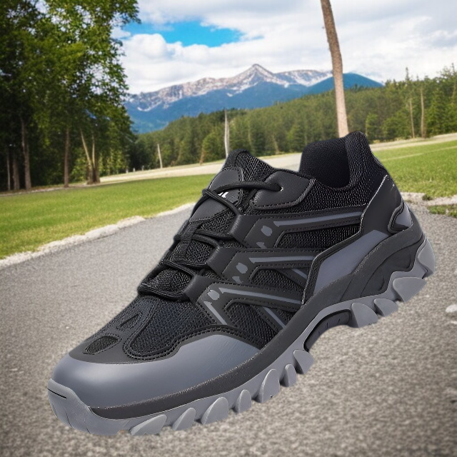 軽量で滑り止め機能付きの登山靴