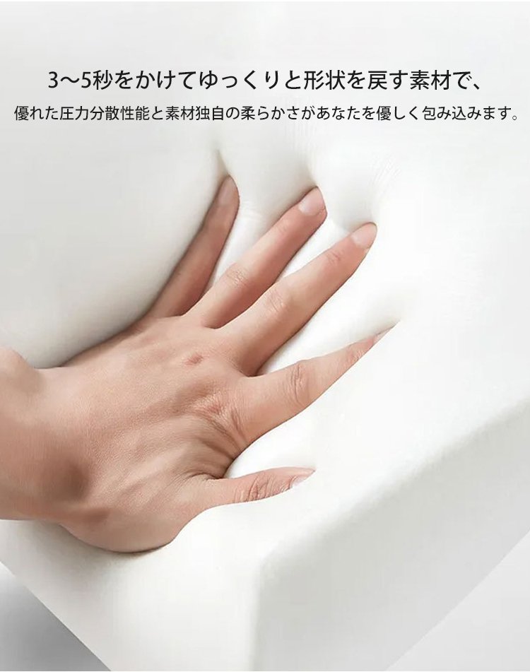 快眠枕の通気性を示すイメージ