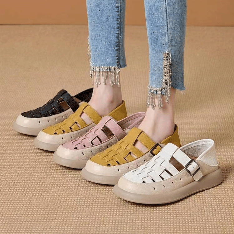 レトロ快適ソフトソールサンダル