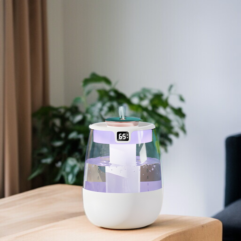 大容量タンク付き加湿器の使用イメージ