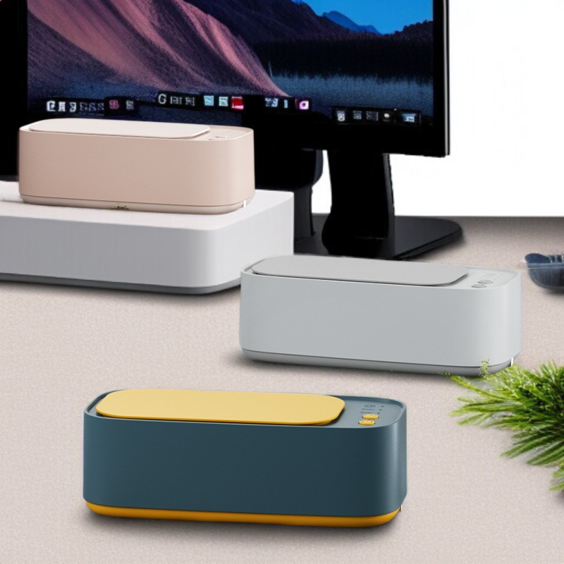 コンタクトレンズ専用超音波洗浄機の使用例