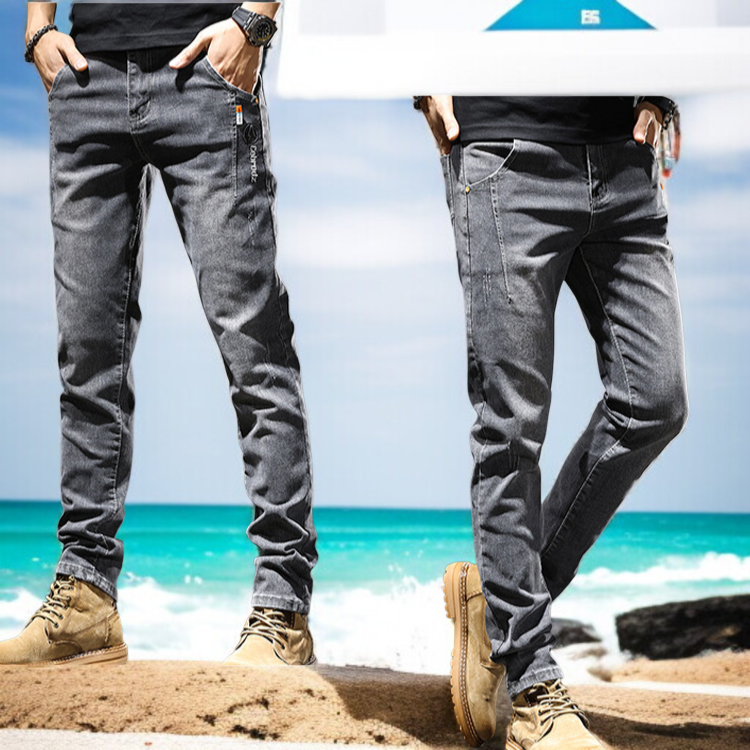 춘추용 스판 청바지 착용샷