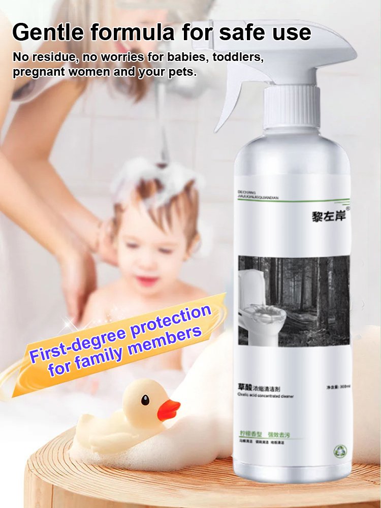 Powerful Oxalic Acid Stain Removal Toilet Glaze Cleaner